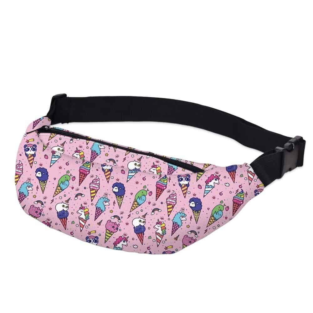 Festive Colorful Fanny Packs